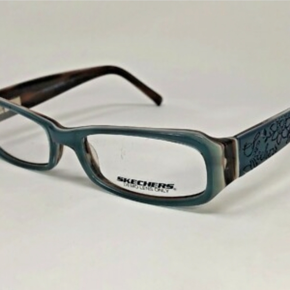 Skechers Kids Glasses - Teal and Brown